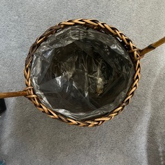 かご、バスケット　レトロ　昭和　花籠　の画像