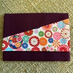 念珠袋　ハンドメイド品　紫
