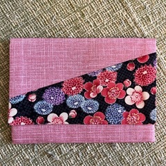 念珠袋　ハンドメイド品　ピンク