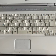 NEC ノートパソコン　LL550/V 15.6型の画像