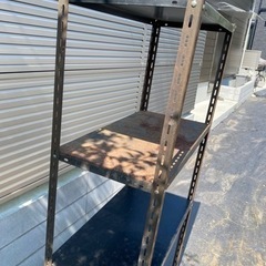 奥行き45×幅88×高さ180引き取りのみ岸和田市スチールラックの画像