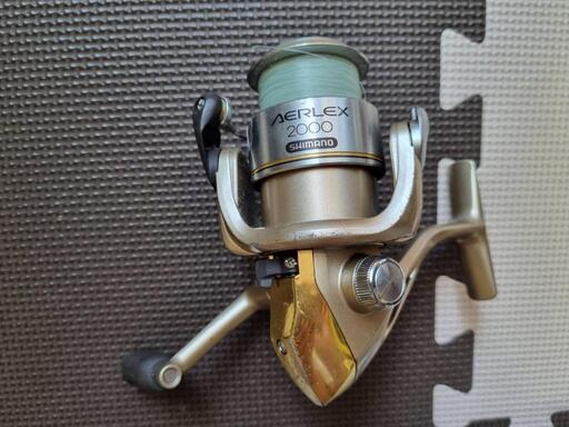 バスロッドとシマノリール Shimano Aerlex 2000