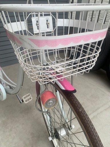 女の子用26インチ自転車