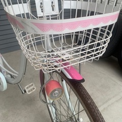 女の子用26インチ自転車の画像