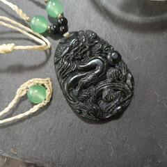 マクラメ編みネックレスの画像