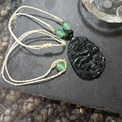 マクラメ編みネックレスの画像