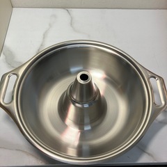☆値下げ☆K2408-262 タマハシ しゃぶしゃぶ鍋 鍋、はし、大皿、小皿セット 未使用品の画像