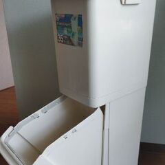 2段分別ゴミ箱の画像