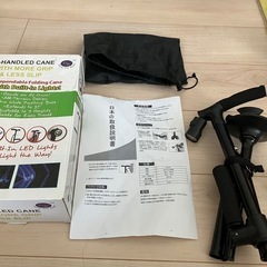 折りたたみ杖(新品の画像