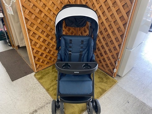【愛品館江戸川店】カトージ 2人でゴー 2人乗りベビーカー 2022年製ID110-024901-007