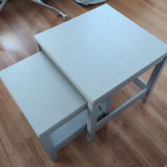 [譲ります]サイドテーブルセットの画像