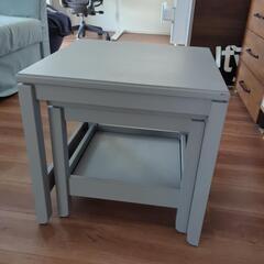 [譲ります]サイドテーブルセットの画像