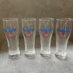 新品サントリープレミアムモルツビールグラス４本セット