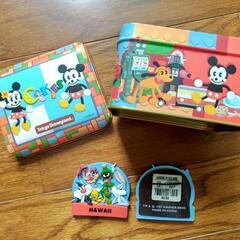 【Disney未開封】1000ピースパズルと缶・ハワイのマグネットの画像