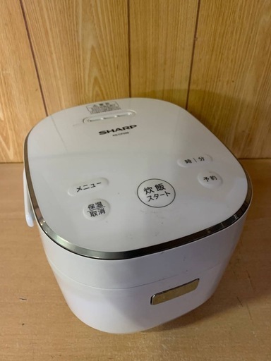 ⭐️SHARPジャー炊飯器⭐️ ⭐️KS-CF05B-W⭐️