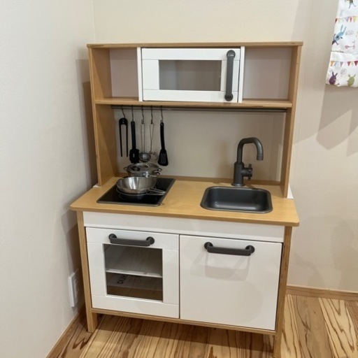 【調理器具セット】IKEA ミニキッチン　おままごと