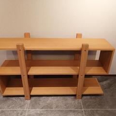 オーク　３段　棚の画像