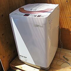 【お取引き中】シャープ 全自動洗濯機・6.0kg（ES-GE60...