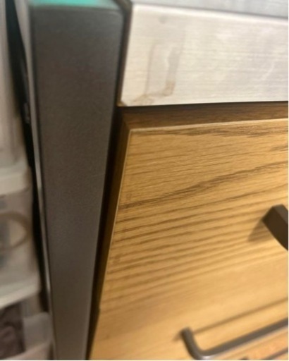 関家具　キッチンカウンター　収納