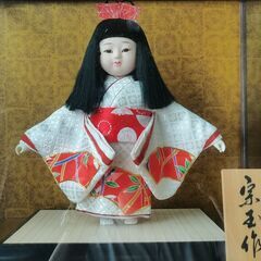 宗玉作　日本人形