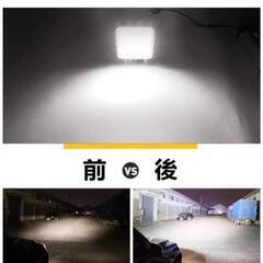 更に大幅値下げ　LED 作業灯 ２個セット ライト ランプ ワークライト 車 48W 防水 照明の画像