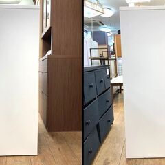 ★清潔感のある白いニトリのレンジラック★の画像