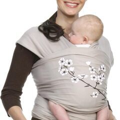 【無料】Moby Wrap 抱っこ紐 モビーラップ 桜（アーモン...