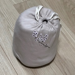 【無料】Moby Wrap 抱っこ紐 モビーラップ 桜（アーモンドの花）模様 タンの画像