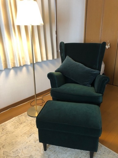 IKEA ソファー、オットマン
