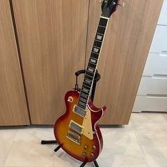 レスポールエレキギター スタンドとソフトケース付き