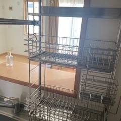 食器乾燥ラック　水切りラックの画像