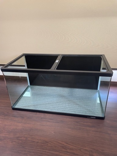 【美品】90cm水槽　曲げガラス