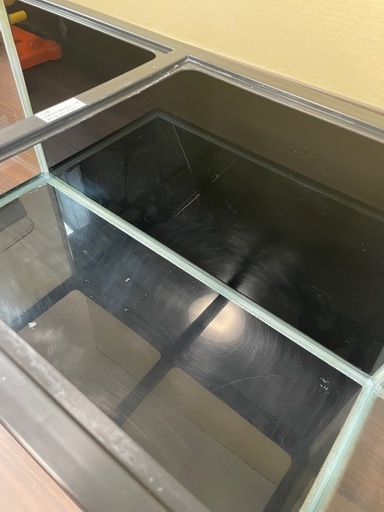 【美品】90cm水槽　曲げガラス
