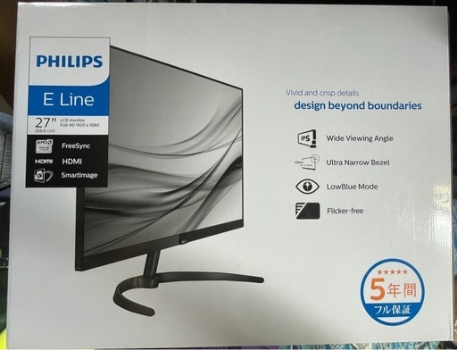 philipsモニター　27インチ　FULL \nHD
