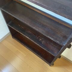 長野市　アンティーク　本棚　ブックシェルフの画像