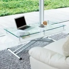 昇降式リビングテーブルの画像