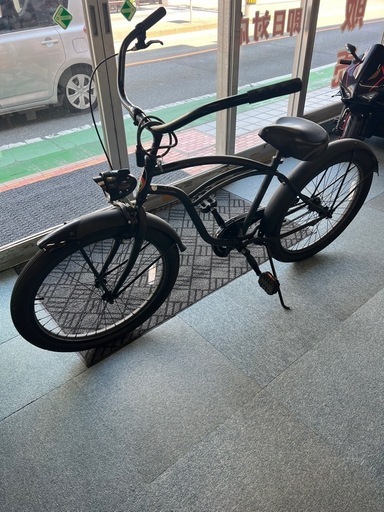 決まりRainbow  COAST101 ビーチクルーザー 26インチ 自転車