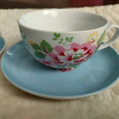 ★Cath Kidston★ティーセット★ティーポット&ティーカップ2つ★の画像