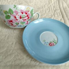 ★Cath Kidston★ティーセット★ティーポット&ティーカップ2つ★の画像