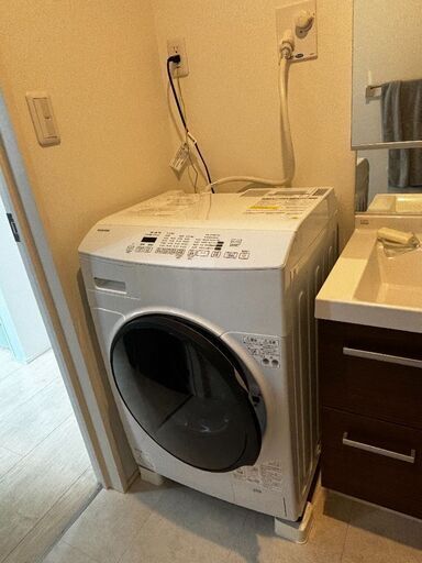 【ドラム式乾燥機付洗濯機 35,000円】アイリスオーヤマ製CDK832, 2021年製②