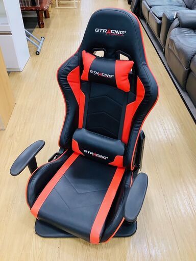 【軽トラック貸し出し無料！】GTRacing ゲーミング座椅子です！