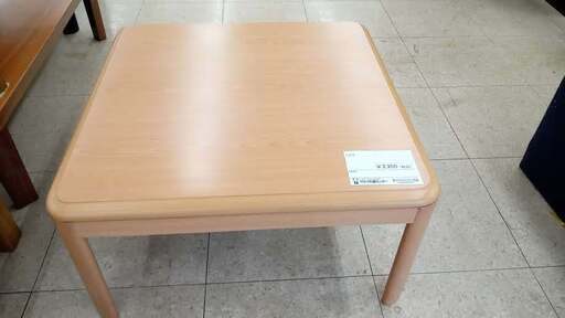★ジモティ割あり★ 株式会社サンコウ こたつ ナチュラル H42×D80×W80 クリーニング済み TJ7857