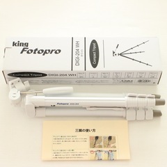 新品未使用★三脚★ホワイト★箱・使い方ガイド付き★カメラ