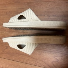サンダル　白の画像