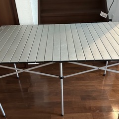サウスフィールド　アルミ製アウトドアテーブル(組み立て式)
