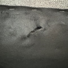 グレーソファーベッドの画像