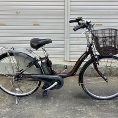 ヤマハ電動アシスト自転車26インチ ブラウン8.7A h 電動アシスト自転車YAMAHA PAS NATURA26インチ8.7Ah