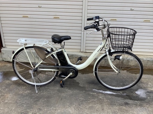 443  パナソニック新機種電動アシスト自転車vivi  DX 26インチパールホワイト