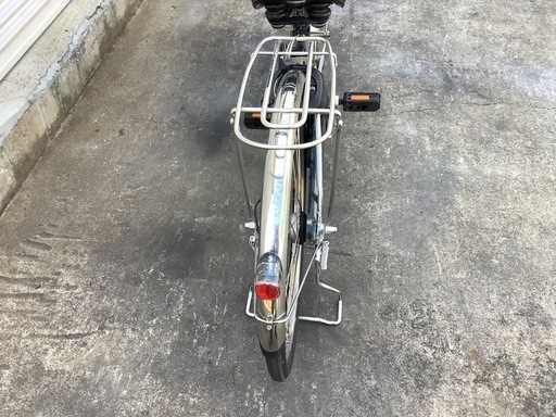 446  パナソニック最新機種電動アシスト自転車vivi26インチシルバーボディー