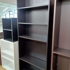 ★ジモティ割あり★ IKEA 本棚 ブラック H200×D28×...